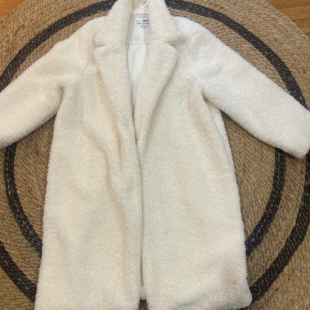 Sonoma Cream Teddy Jacket